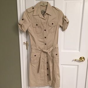 Banana Republic safari dress